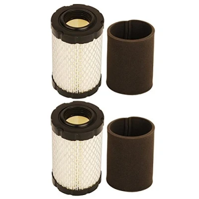Immagine di OuyFilters OxoxO filtro aria con prefiltro per Briggs e Stratton 796031 594201 591334 pre 797704 sostituire John Deere MIU1303 GY21435 MIU13963