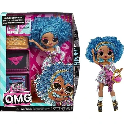 Immagine di L.O.L. Surprise! O.M.G. Fashion Doll JAMS Include bambola, sorprese multiple e favolosi accessori Età 4+