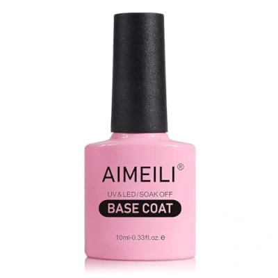 Immagine di AIMEILI Base Coat Semipermente Smalto Smalti per Unghie Manicure in Gel UV LED Soak Off 10ml
