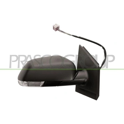 Immagine di Specchio retrovisore esterno Prasco VG0227313 Dx nero elettrico termico, regolabile dall&#039;interno VOLKSWAGEN: Polo IV Hatchback