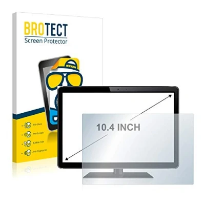 Immagine di brotect Pellicola Protettiva Opaca 10.4&quot; per Registratore di Cassa con 26.4 cm (10,4 pollici) [210 mm x 158 mm, 4:3] (2 Pezzi) Proteggi Schermo
