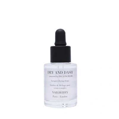 Immagine di Nailberry essiccare e Dash lacca gocce con Inca Inchi olio 11 ml