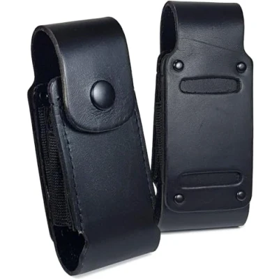 Immagine di TUFF LUV Custodia in vera pelle [compatibile con Leatherman] Arc/New Wave/Charge + TTI/Charge/Surge, nero