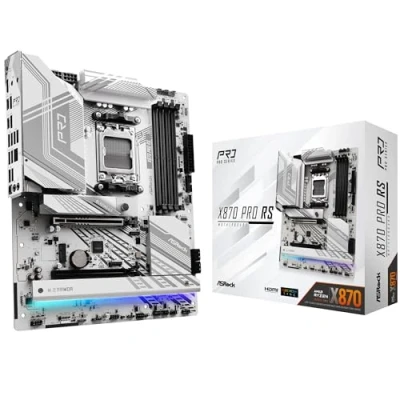 Immagine di ASRock X870 Pro RS (AM5) Mainboard Attacco (PC) #####AMD AM5 Fattore di forma (dettagli) E ATX Chipset della scheda madre AMD®