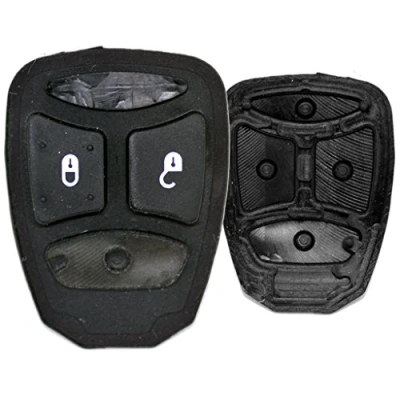 Immagine di Chiave auto telecomando in gomma 2 tasti per Chrysler/Jeep Dodge