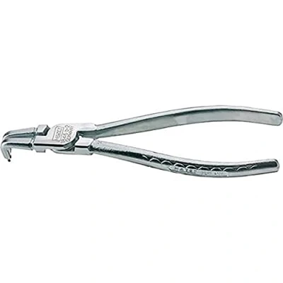 Immagine di Pinza per Anelli di sicurezza Adatto (Pinze anelli) interni 8 13 mm Forma della punta piegata a gomito 90 Hazet 1846B 0