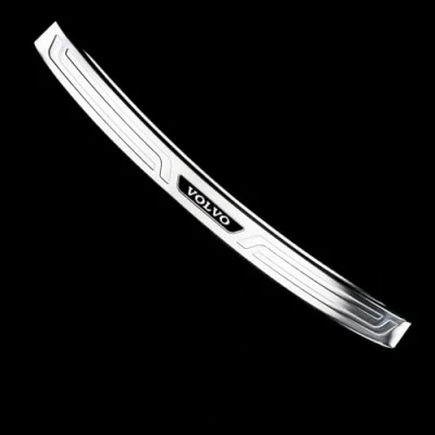 Immagine di Protezione Paraurti Posteriore, per Volvo XC60 2018 2019 2020 2021 2022 2023 2024 Car Rear Bumper Adesivi Styling Protectors Stickers Accessori,A