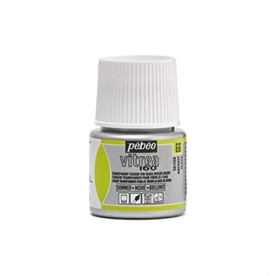 Immagine di PEBEO Vernice Trasparente per Vetro Vitrea 160C Argento 45 ML