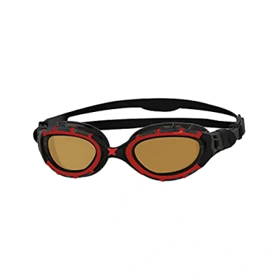 Immagine di Zoggs Predator Flex Polarized Ultra Smaller Fit, Occhialini da Nuoto Unisex Adulto, Multicolore (Multicolore), S