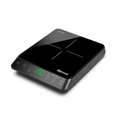 Immagine di Girmi PI04 Piastra a Induzione Singola, 2000 Watt, 10 Potenze, Nero