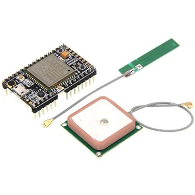 Immagine di iHaospace GPRS GSM GPS BDS Development Board A9G SMS Voice wireless trasmissione dati + posizionamento per Smart Watch AT