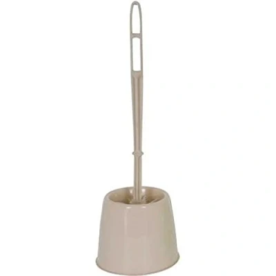 Immagine di homeXpert MSV 100144.03 Scopino per WC, in plastica, 13 x 41,5 cm, Colore: Beige