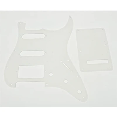 Immagine di Dopro Clear Strat HSS Chitarra Pickguard ST Piastra Posteriore Tremolo Cover per USA/Messicano Fender Trasparente