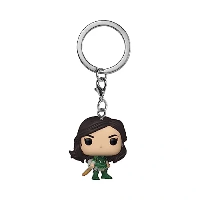 Immagine di Funko Pop! Keychain: Marvel Eternals Sersi Ser The Mini Figura in Vinile da Collezione novità Portachiavi Riempitivi per Calze Idea Regalo Merchandising Ufficiale Minifigure