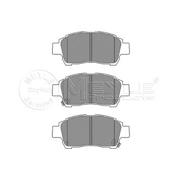 Immagine di MEYLE 025 235 1017 Kit pastiglie freno ORIGINAL Quality Assale anteriore con segnalatore acustico usura lamierino anticigolío