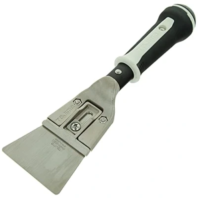 Immagine di Tajima 96851 PHR250F80 Raschietto a nucleo solido con manico resistente lama sottile flessibile da 80 mm, 285 mm