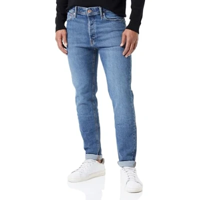 Immagine di Jack &amp; Jones FIT ERIK Original SBD 513 Jeans a sigaretta, Uomo, Taglia: 32x34, Blue denim