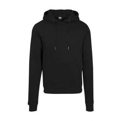 Immagine di Urban Classics Basic Terry Felpa con cappuccio, Uomo, Taglia: 4XL, Black