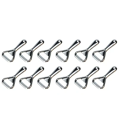 Immagine di Westmark Set di 12 Apribottiglie per Bottiglie con Tappi a Corona, Acciaio/Metallo, Argento, 109422E3