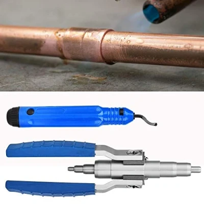 Immagine di Espansore per tubi in rame, protetto 1/4&quot;5/16&quot; 3/8&quot;1/2&quot; 5/8&quot;3/4&quot; 7/8&quot;Espansore rame con Strumento di sbavatura del tubo installazione condizionatore d&#039;aria
