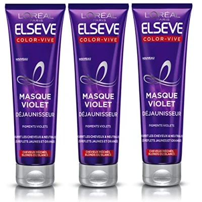 Immagine di L&#039; Oréal Paris Elvive Color Vive Maschera viola déjaunisseur 150 ml