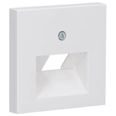 Immagine di GIRA Placca di copertura PRESA UAE/IAE/ISDN System 55, Standard E2, Event, Event Chiara, Opaca, Esprit, ClassiX Bianco puro, Opaco 027027