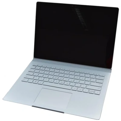 Immagine di 2015 Microsoft Surface Book con Intel Core i5 6300U (13.5 pollici, 8GB RAM, 128GB SSD (QWERTY Inglese) Platino (Ricondizionato)