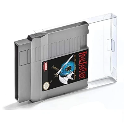 Immagine di Link e : 10 X Custodia Protettiva in Plastica Compatibile con la Cartuccia di Gioco per Nintendo NES
