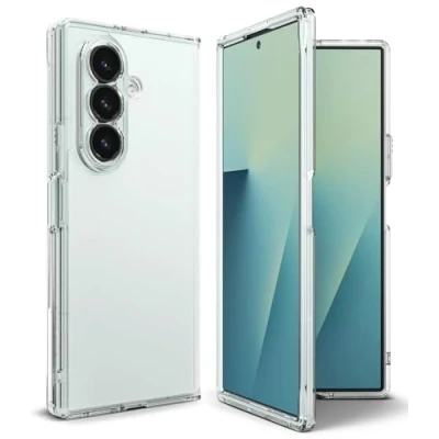 Immagine di Ringke Fusion Compatibile con Cover Samsung Galaxy Z Fold 7, Calza Perfetta Custodia Trasparente e Antiurto Protettiva Robusta Ottima Grip Clear