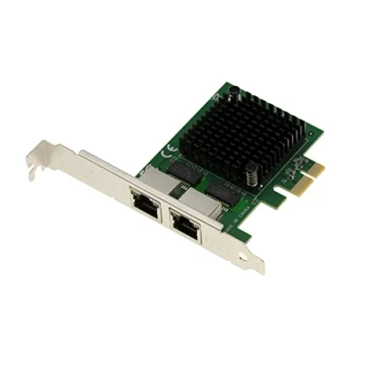 Immagine di KALEA INFORMATIQUE Scheda PCIe 2.5 Dual Gigabit ethernet 10 100 1000 1G 2.5G con 2 porte RJ45. Chipset Intel I225 V