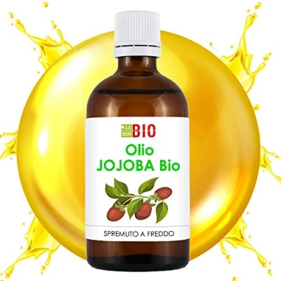 Immagine di OLIO JOJOBA BIO 50 ml 100% PURO PELLI GRASSE E SECCHE, CAPELLI, CORPO COSMETICO SPREMUTO A FREDDO