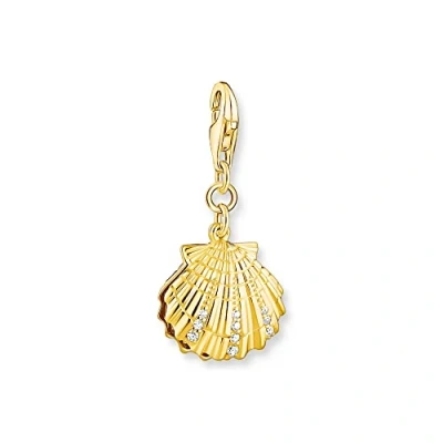 Immagine di Thomas Sabo Ciondolo con conchiglia in Argento placcato oro 1893 445 14, misura unica, sterling, Nessuna pietra preziosa, color a forma di