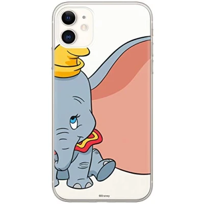 Immagine di ERT Originale e con licenza ufficiale Disney Dumbo Copertura del telefono cellulare per Iphone 11 Adattato in modo ottimale alla forma dello smartphone, parzialmente trasparente