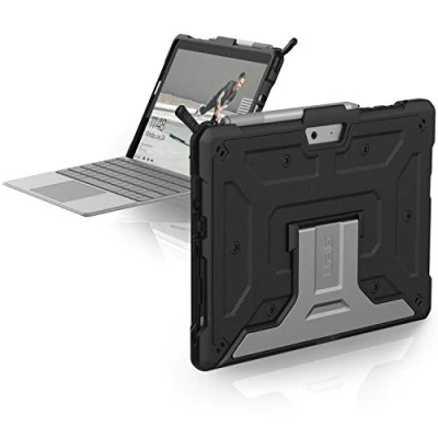 Immagine di Urban Armor Gear Metropolis Case Cover per tablet Microsoft Surface Go 4, 3, 2, 25,4 cm (10) esterni Nero