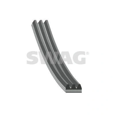 Immagine di SWAG 60 92 8747 Cinghia Poly V 753 3 RENAULT: CLIO 2, Kangoo I, I Express