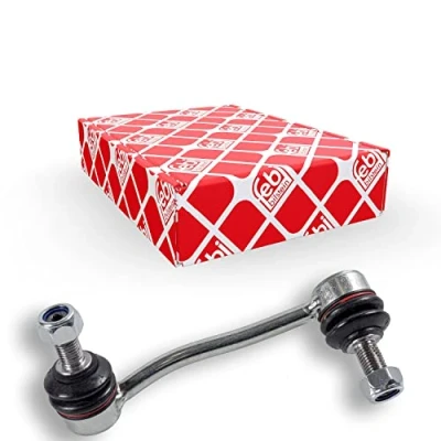 Immagine di febi BILSTEIN 28480 Bielletta barra stabilizzatrice Assale anteriore Sx 138 M12 x 1,5 Plus con dado autobloccante Metallo