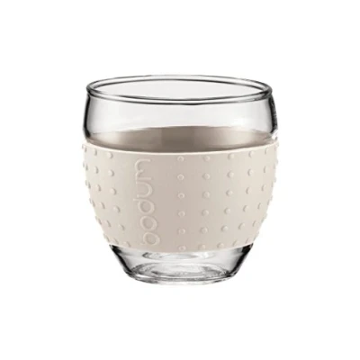 Immagine di Pavina Set 2 bicchieri 0,1 l colore: Crema