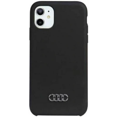Immagine di Audi AU LSRIP11 Q3/D1 BK Custodia rigida in silicone per iPhone 11/Xr 6.1&quot;, colore: Nero