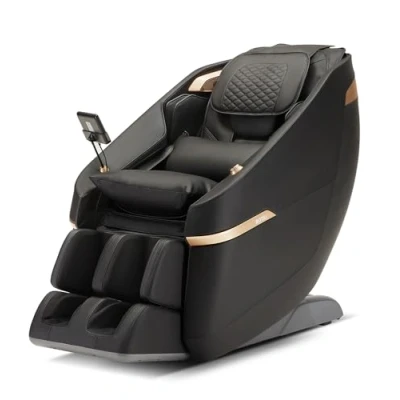 Immagine di ROTAI Poltrona massaggiante per tutto il corpo, sedia da Massaggio intelligente Zero Gravity, mani robotiche 3D con traccia SL della colonna vertebrale Shiatsu, altoparlante Bluetooth
