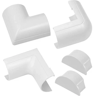 Immagine di D Line CLOAP5025W Accessori a Scatto Canalina = 50mm (Larghezza) x 25mm (Altezza) Bianco