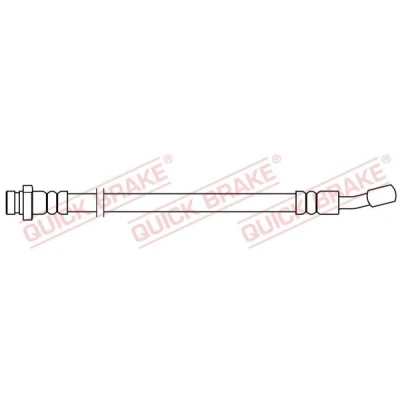 Immagine di QUICK BRAKE 50.075 Tubi Freno 275mm con filettatura interna KIA: cee‘d I Hatchback, Station Wagon