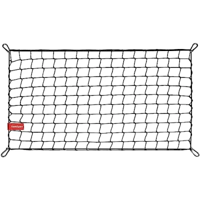 Immagine di TrunkExpert Rete per Bagagliaio Compatibile con Audi A4 B8 Station Wagon (Avant): 2007 2015, Bagagli Elastica Organizzatore e Fissaggio Auto di Stoccaggio Borsa