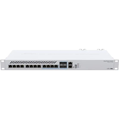 Immagine di Mikrotik CRS312 4C+8XG RM network switch L3 10G Ethernet (100/1000/10000) White 1U