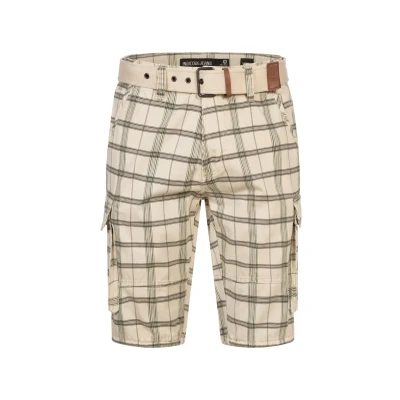 Immagine di Indicode Jeans Monroe Shorts Fog Check, Uomo, Taglia: Medium, check