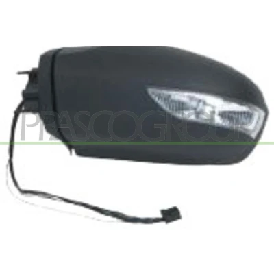 Immagine di Specchietto retrovisore esterno Prasco ME3247314 Sx con la prima mano elettrico termico, regolabile dall&#039;interno MERCEDES BENZ: Classe A, B