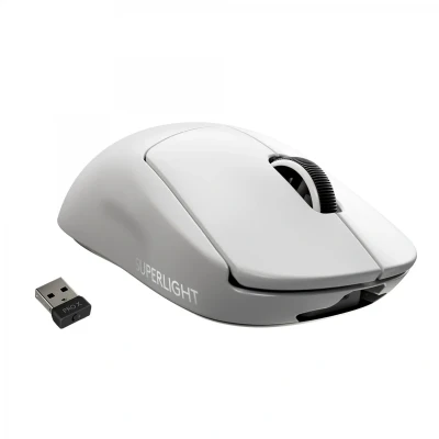Immagine di LOGITECH PRO X SUPERLIGHT GAMING MOUSE WHITE