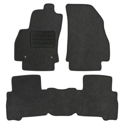 Immagine di TEXER Tappetini in tessuto adatti per Citroen Nemo 2007 2015 Antracite