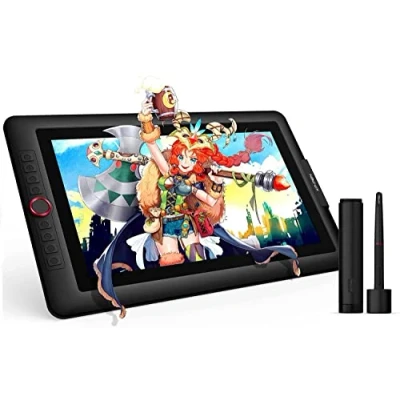 Immagine di XPPen Artist 15.6 Pro Tablet grafico con schermo HD IPS da 15.6&quot;, pennino a 8192 livelli funzione inclinata, compatibile Mac e Windows