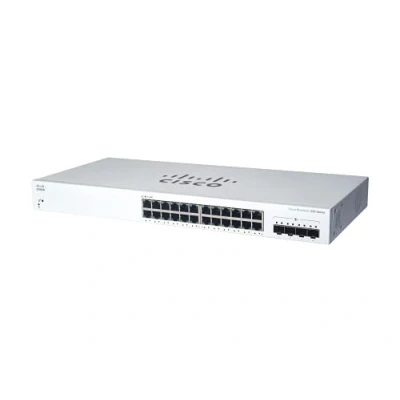 Immagine di Cisco Business Smart Switch CBS220 24T 4X 24 porte GE 4 SFP+ da 10G Garanzia hardware limitata di tre anni (CBS220 EU)