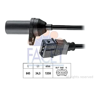 Immagine di FACET 9.0381 Generatore di Impulsi Made in Italy OE Equivalent FIAT: Panda I Hatchback, Seicento / 600 Hatchback